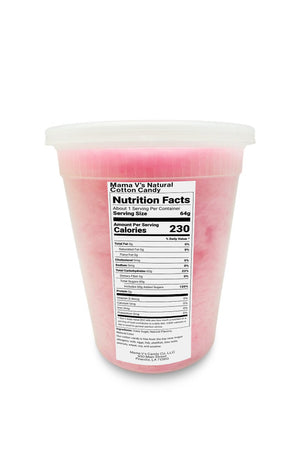 Mama V's Natural Gourmet Cotton Candy - No Artificial Flavors Or Colors