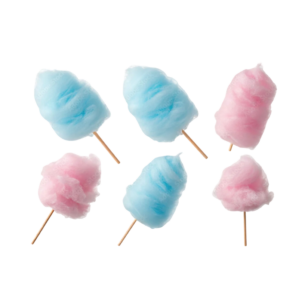 Mama V's Natural Gourmet Cotton Candy - No Artificial Flavors Or Colors