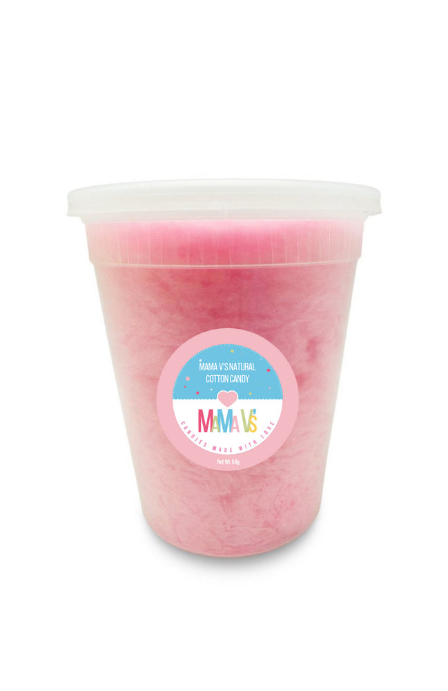 Mama V's Natural Gourmet Cotton Candy - No Artificial Flavors Or Colors